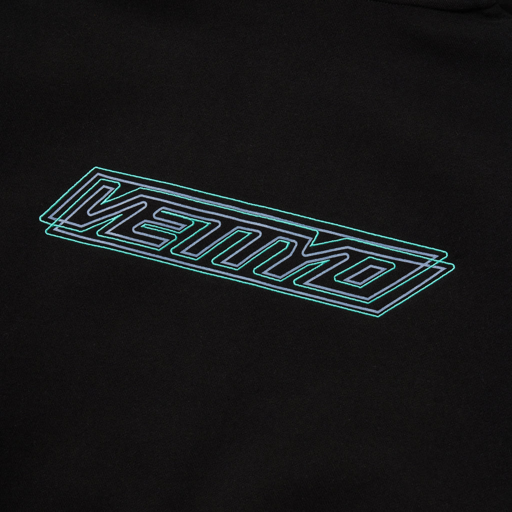 POINT V BONDING ZIP HOODIE