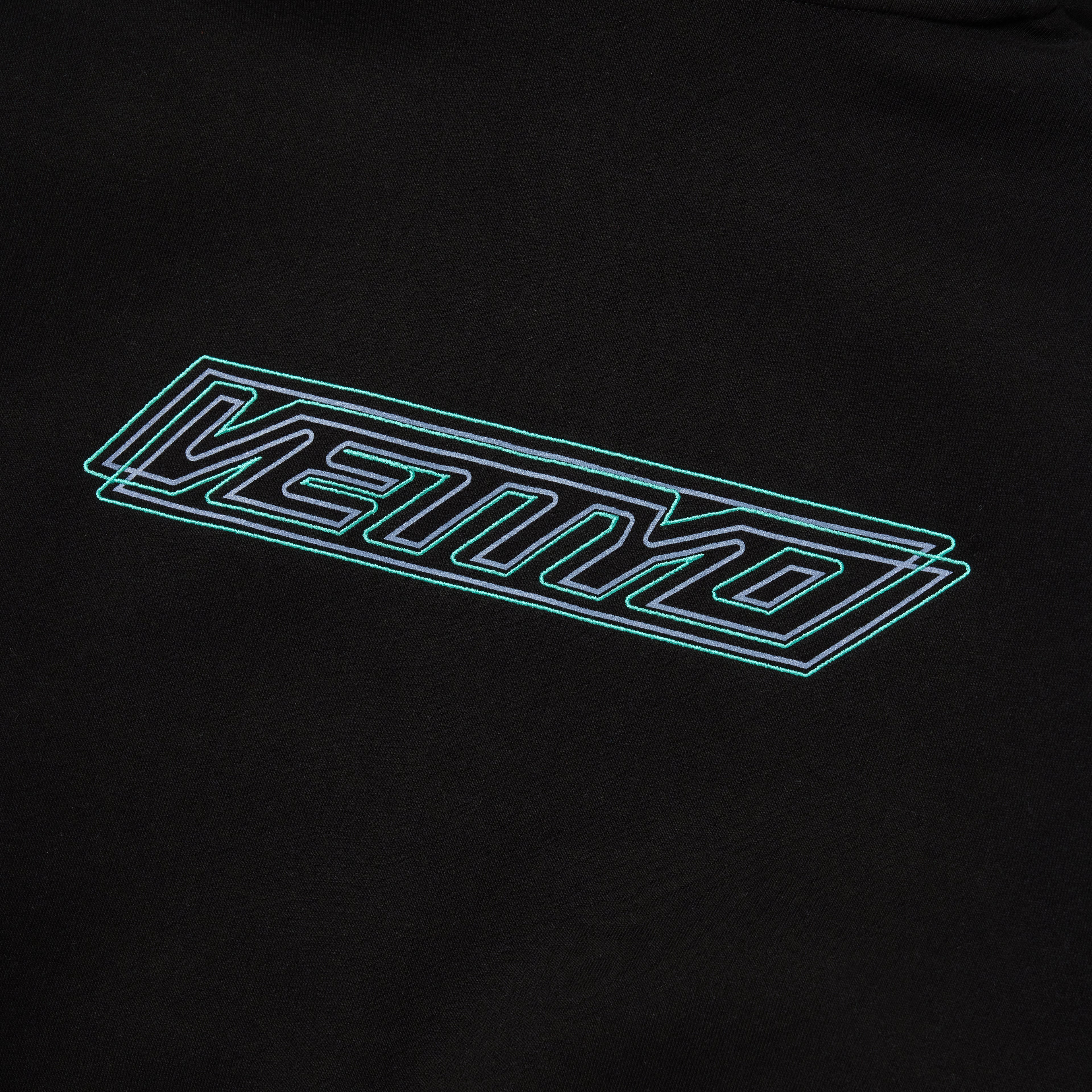 POINT V BONDING ZIP HOODIE