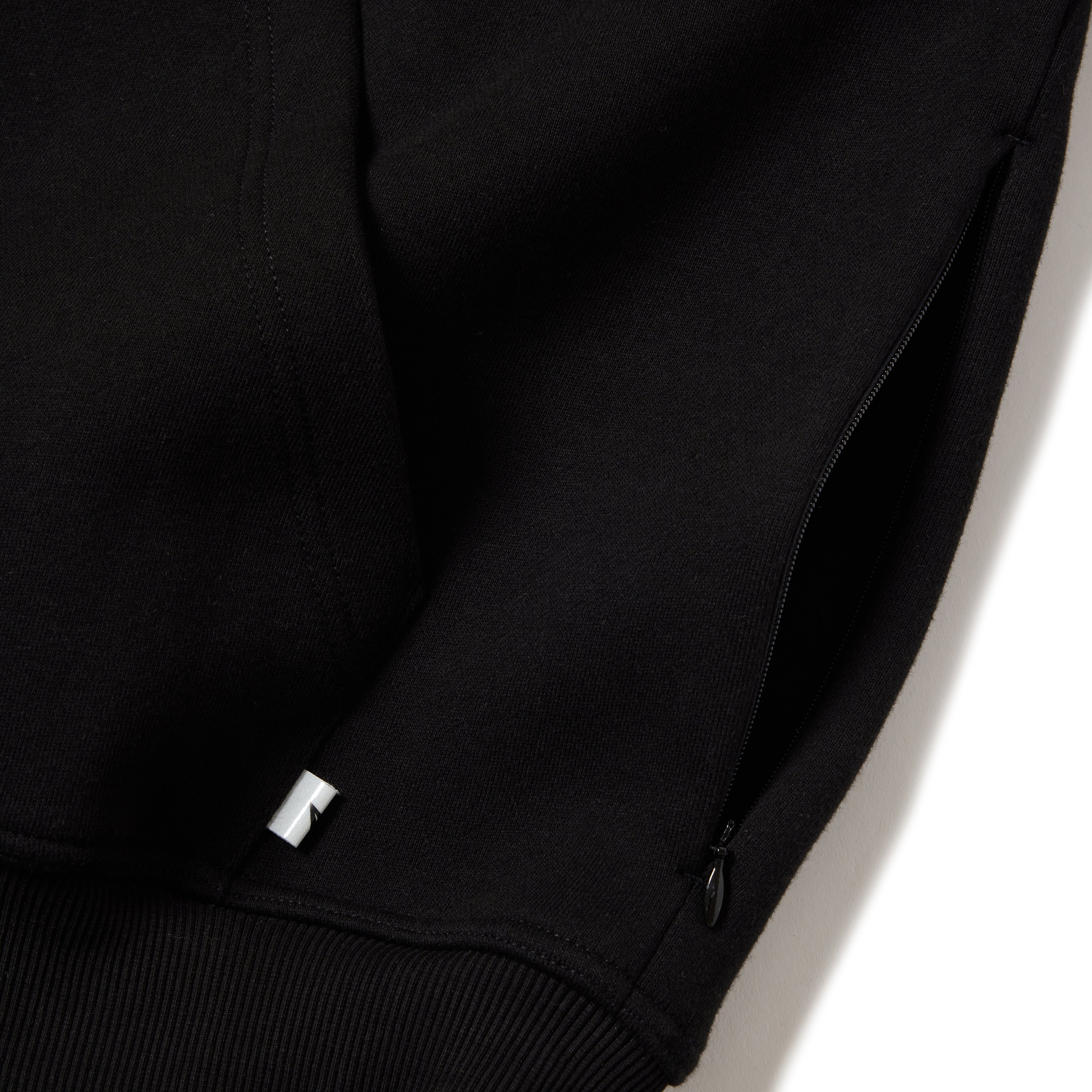 POINT V BONDING ZIP HOODIE
